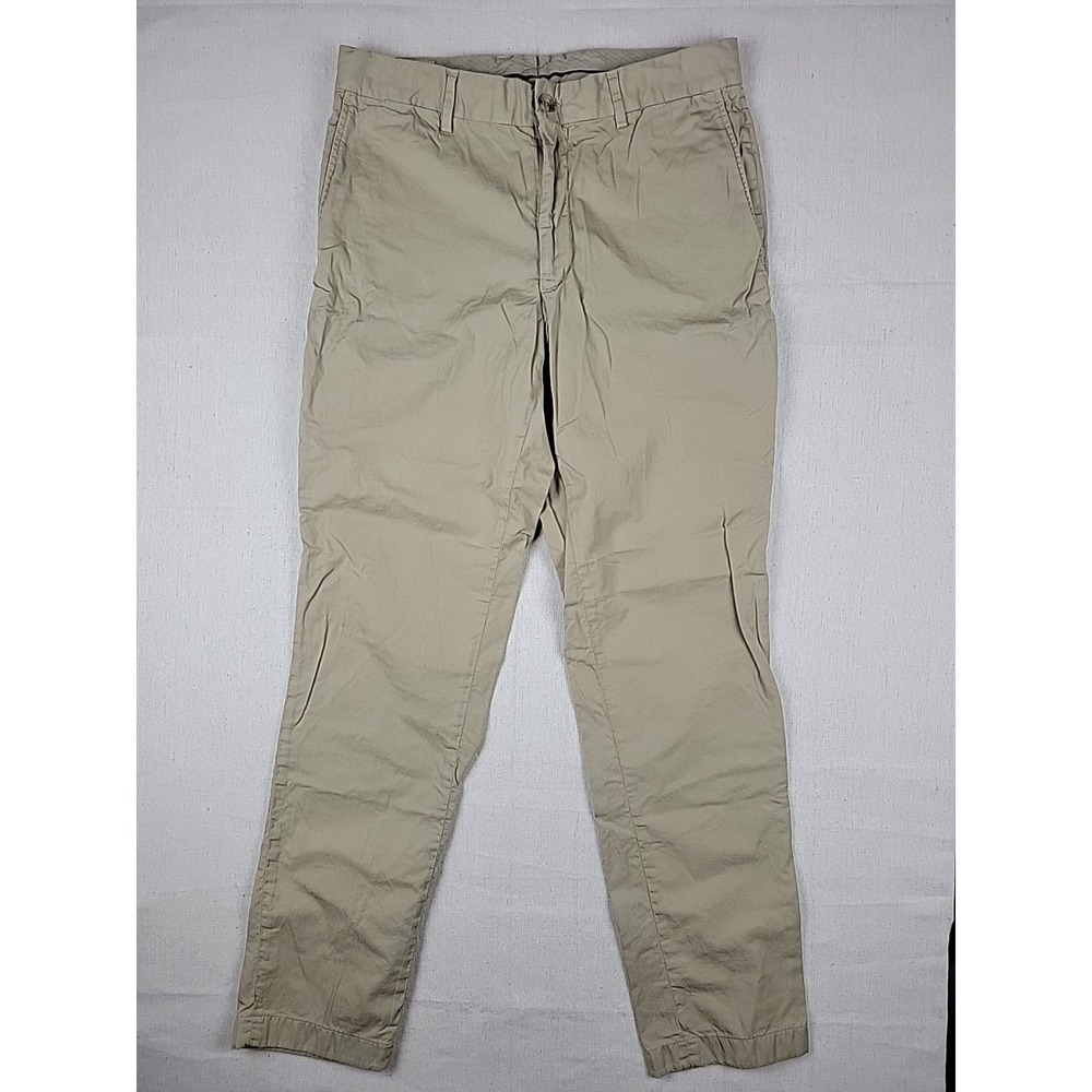 OOBE Brand 161 King St Mens 32x32 Tapered Khaki Chino Pants Made In Portugal - Picture 1 of 12